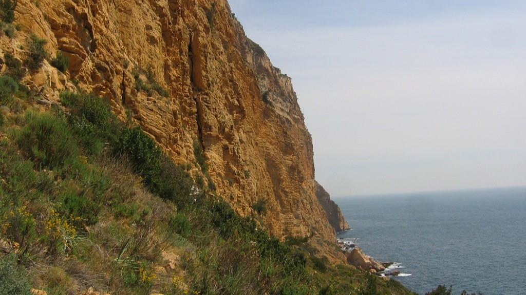 Falaises et végétation littorales du Cap Canaille