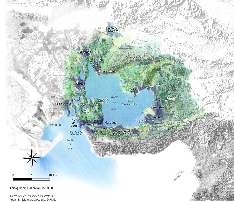 Carte des paysages