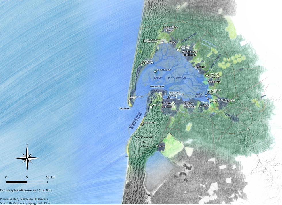 Carte des paysages