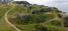 Restauration et valorisation du fort d’Arboulé sur le site de la pointe de La Varde, Saint-Malo 