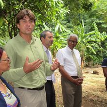Inauguration du Jardin Sisley des Lauracées en Guyane