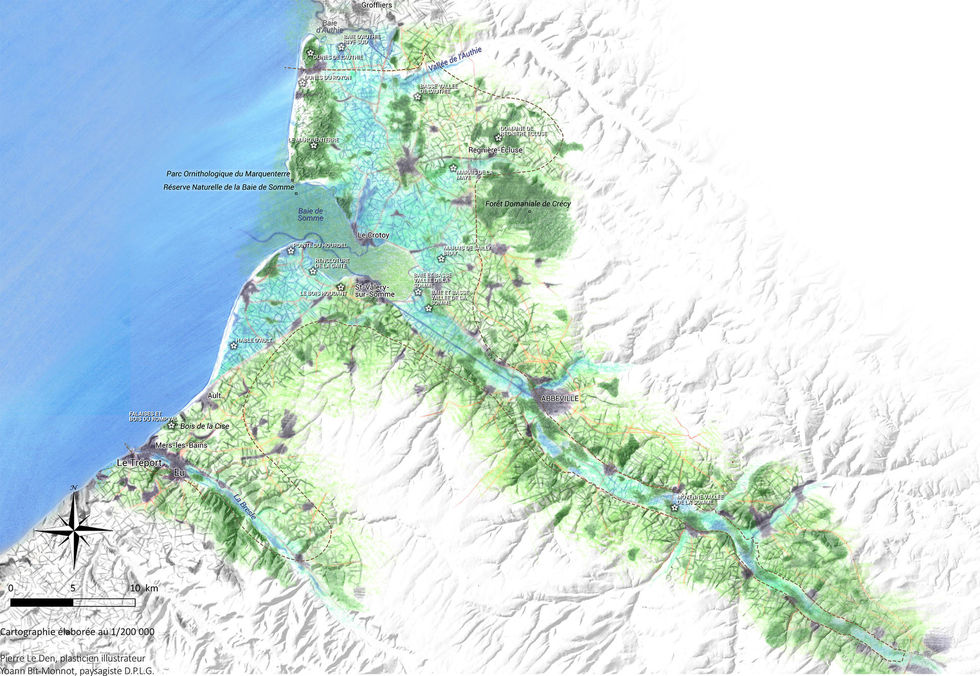 Carte des paysages