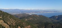 Marche nocturne des gardes dans le Massif de l'Esterel