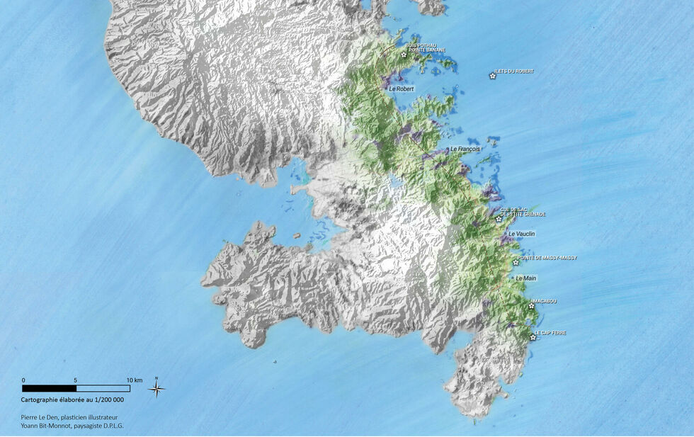 Carte des paysages