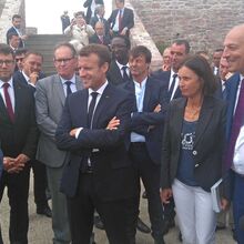 Visite du Président de la République au Cap Frehel