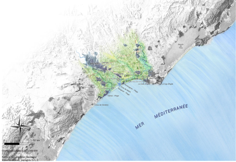 Carte des paysages