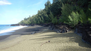 Littoral de Saint-Philippe, du Tremblet à la rampe de Basse-Vallée