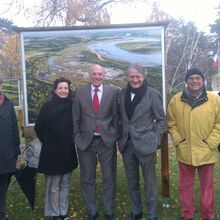 Inauguration de l'exposition Littoral de Normandie