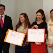 Remise du prix de Master2 - Institut de l'Estran