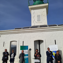 Inauguration du site de la Pietra, Haute-Corse