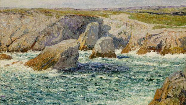 Maxime Maufra, La crique, côté de Quiberon, 1903