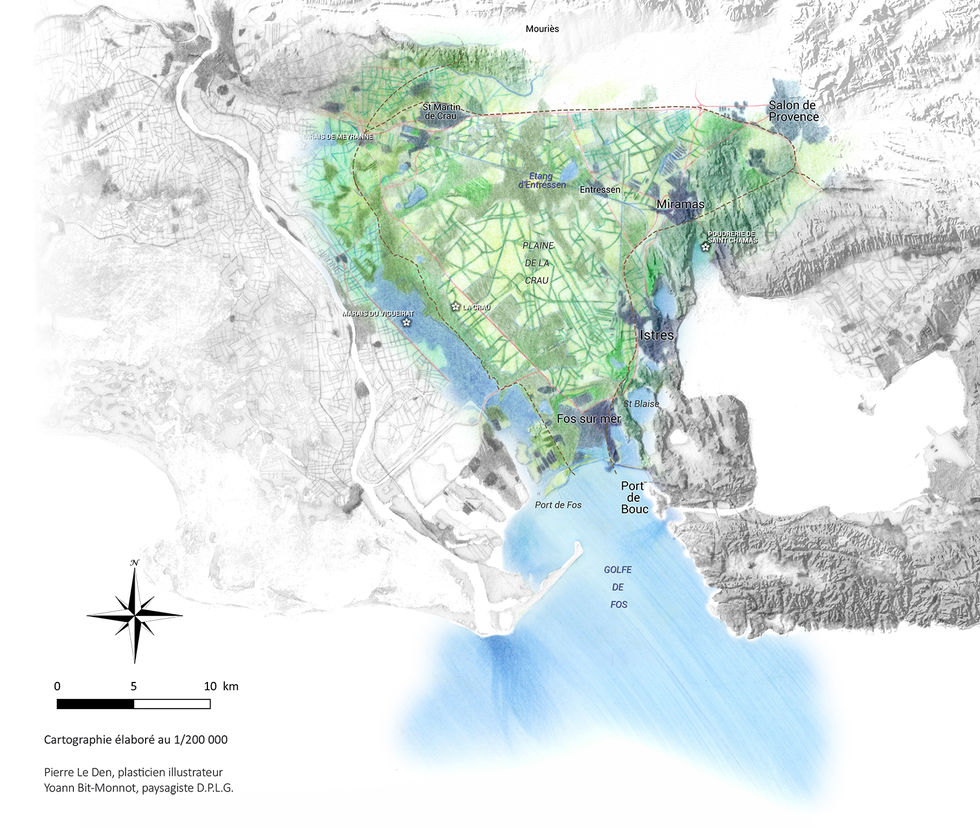 Carte des paysages