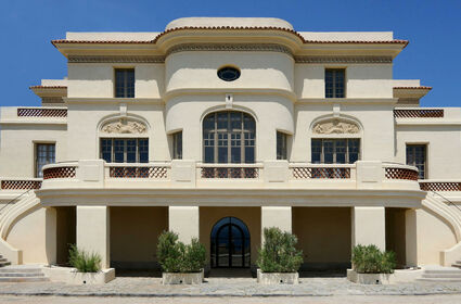Inauguration de la restauration extérieure de l'Hôtel de la Mer, Domaine du Rayol