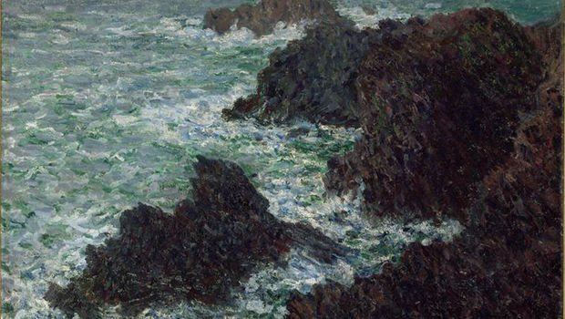 Claude Monet, Les rochers de Belle-Île, la côte sauvage, 1886