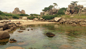 La côte de Granit Rose