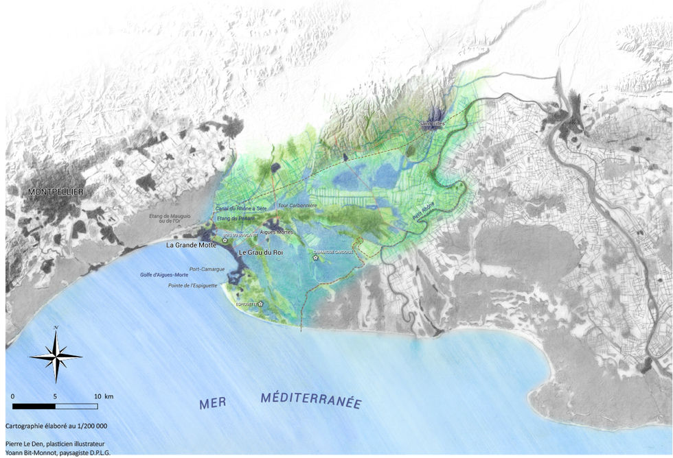 Carte des paysages