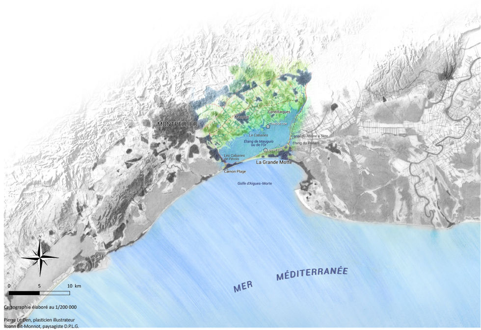 Carte des paysages