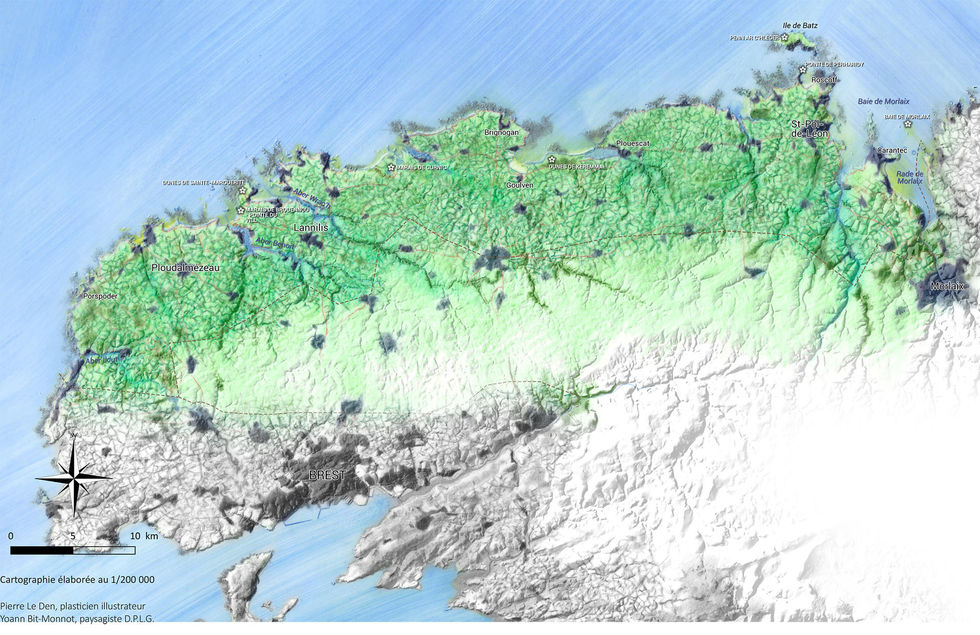 Carte des paysages