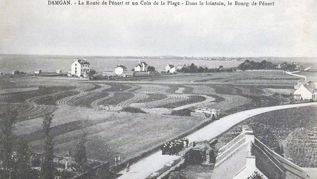 Damgan, carte postale ancienne, sd