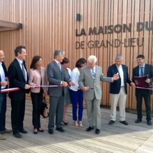 Inauguration de la Maison du Lac de Grand-Lieu (Loire-Atlantique)