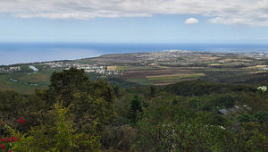 Plaine portuaire et pointe des Galets, entre La Possession et Le Port