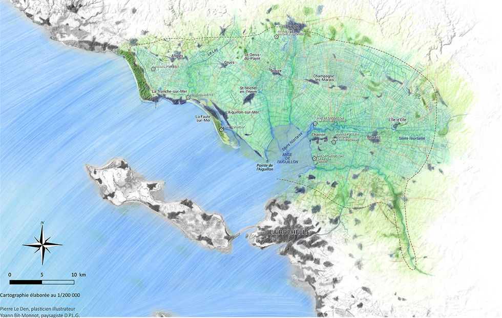 Carte des paysages