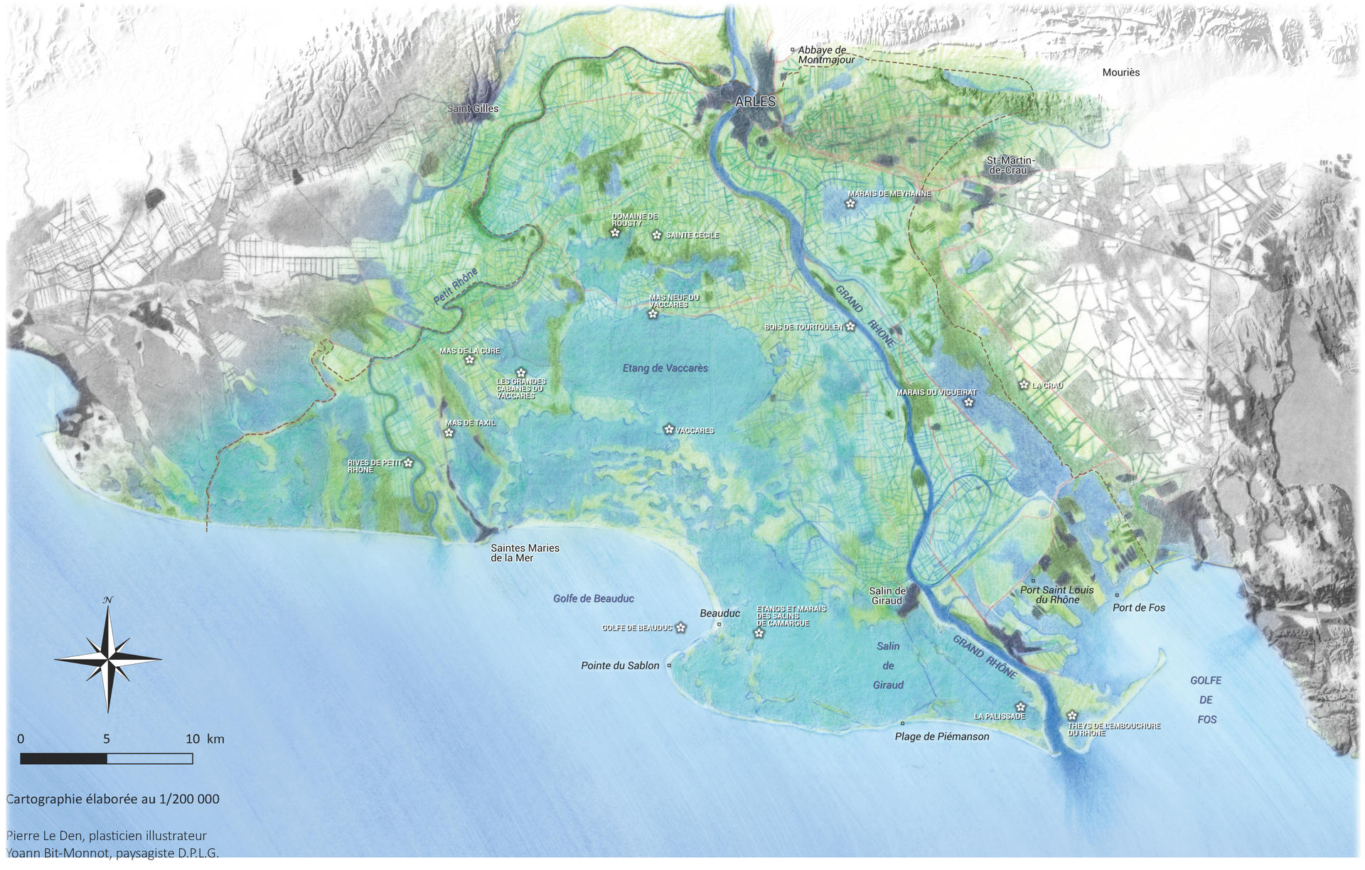 Carte des paysages
