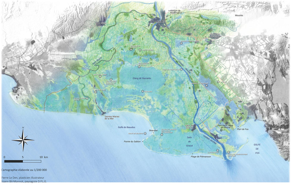 Carte des paysages