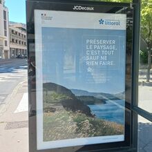 |A L'AFFICHE| Une campagne Decaux pour le Conservatoire du littoral