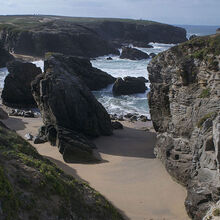 La côte occidentale de Quiberon : Porh gwenn, 2012.