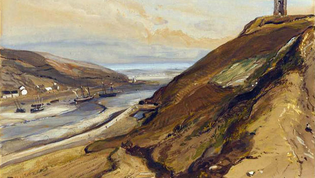 Eugène Isabey, La baie de Saint-Brieuc