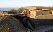 La Batterie de Longues, aménagement d’un site témoin du Débarquement.