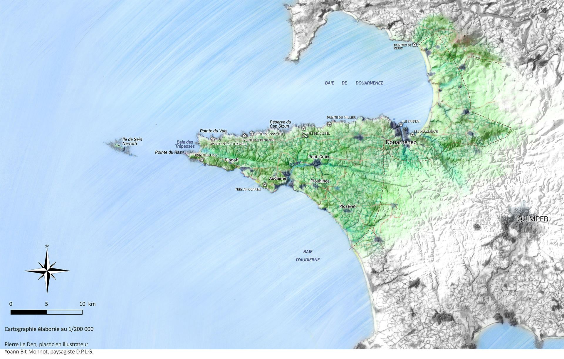 Carte des paysages