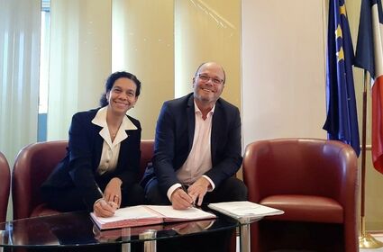 Le Conservatoire du littoral et l'Agence de l’eau Seine-Normandie renouvellent leur partenariat pour la période 2025 -2030