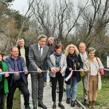 Domaine de la Palissade : inauguration des travaux d’aménagement paysager d’entrée de site 