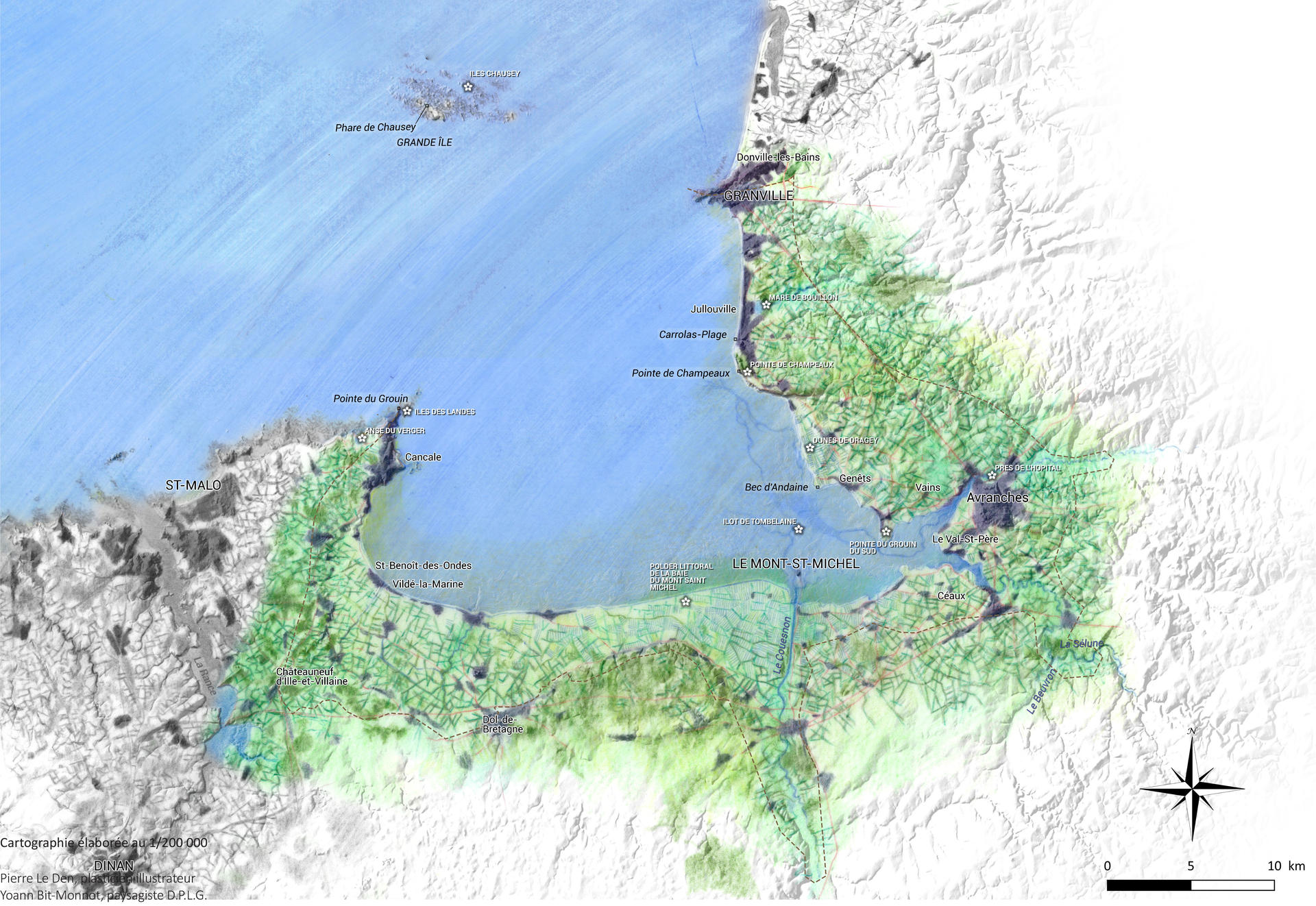 Carte des paysages