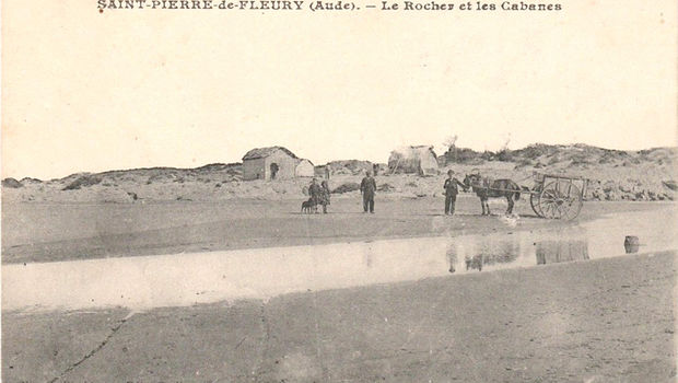 Saint-Pierre-de-Fleury, carte postale ancienne, début XXe siècle. 