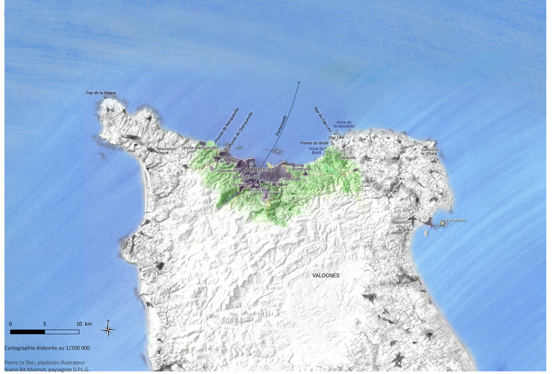 Carte des paysages