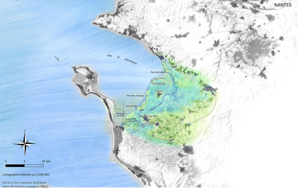 Carte des paysages