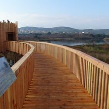 Inauguration de l'observatoire sur la lagune de Villepey