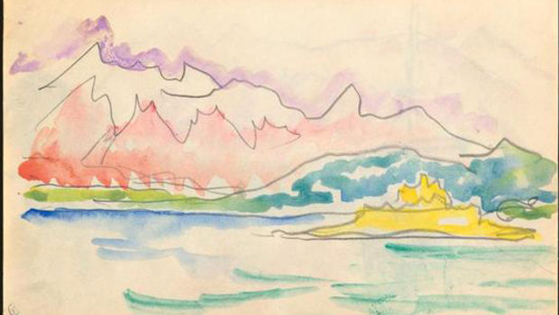 Paul Signac, Vue de Calvi, vers 1935