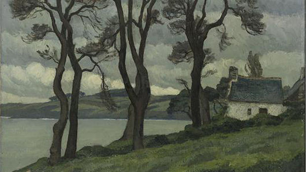 André Strauss, Arbres à Douarnenez, début XXe siècle