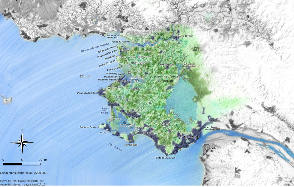 Carte des paysages