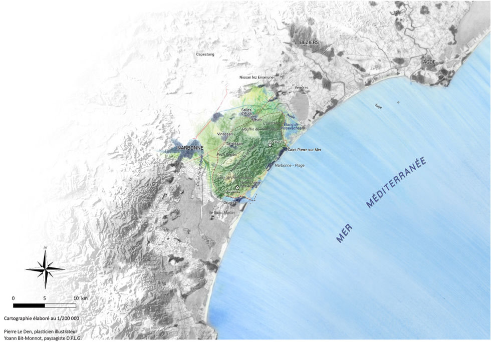 Carte des paysages