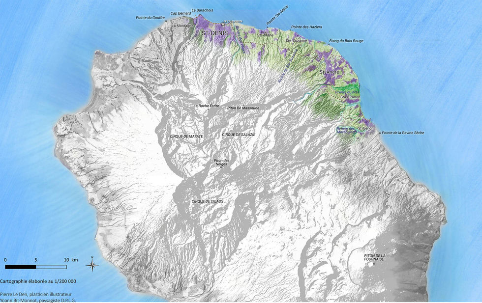 Carte des paysages