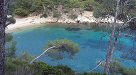 La calanque de Port d’Alon, 2010.