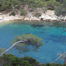 La calanque de Port d’Alon, 2010.