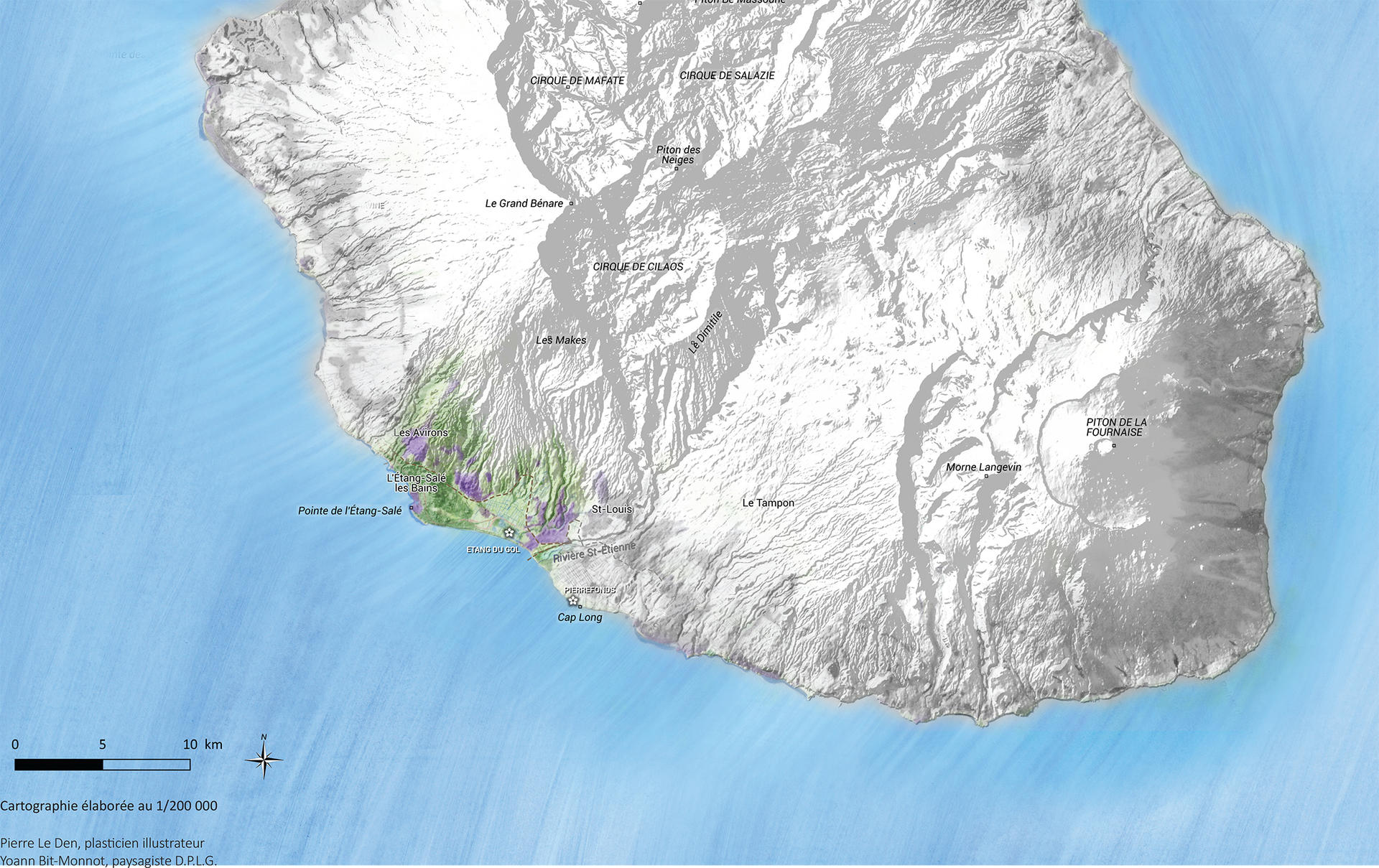 Carte des paysages