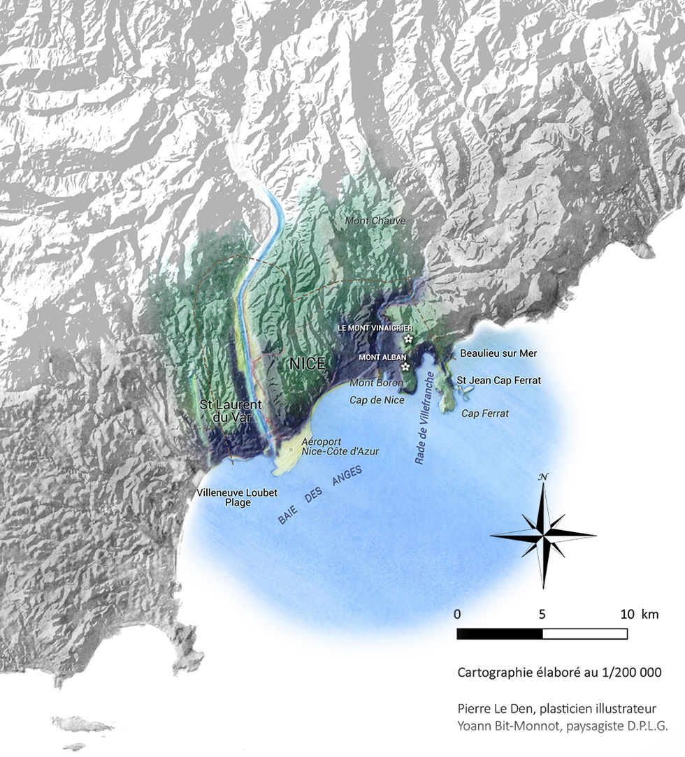 Carte des paysages