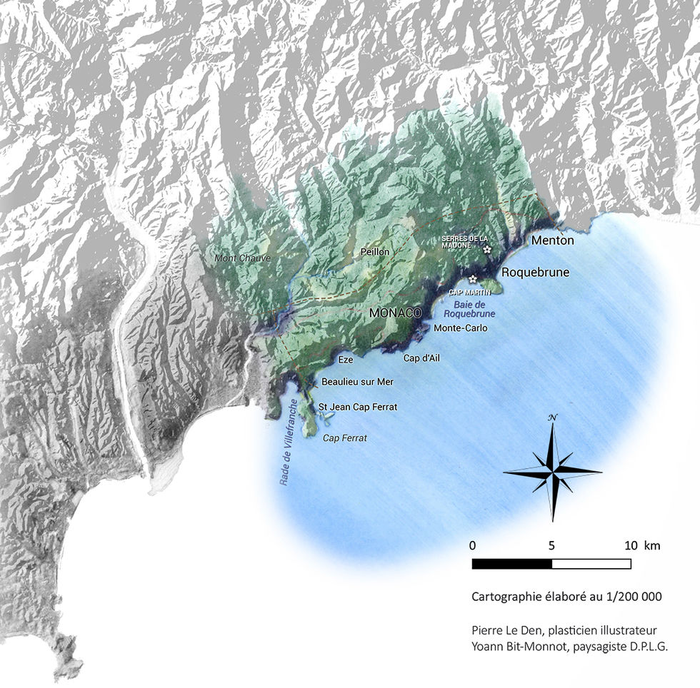 Carte des paysages